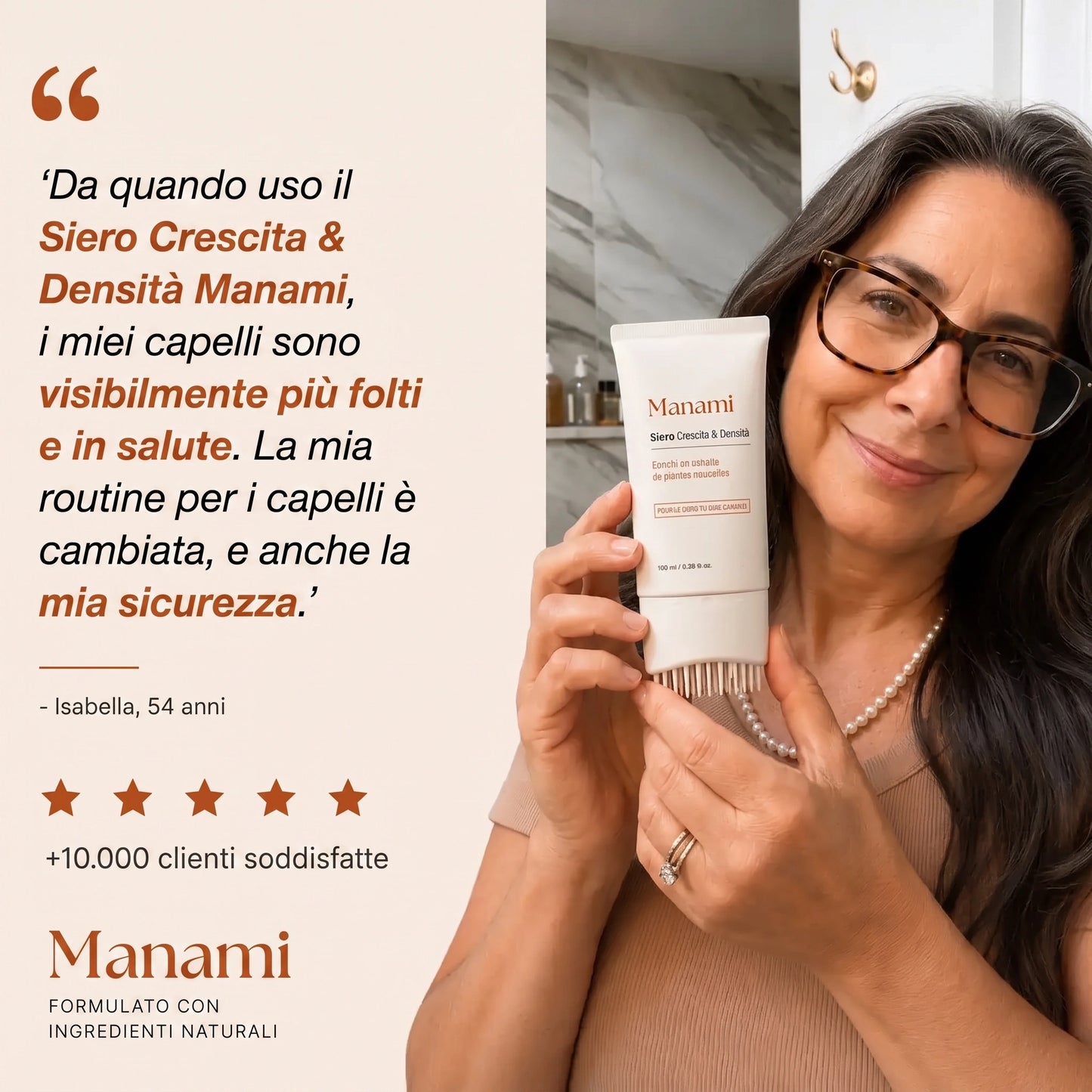 Siero crescita capelli Manami™